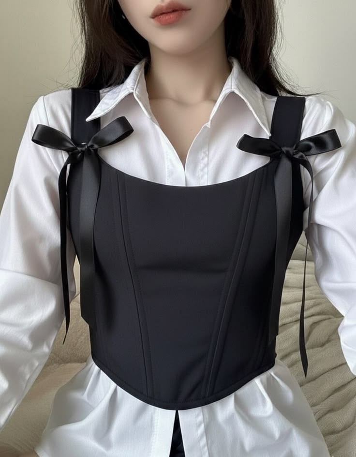 کرست پاپیونی زنانه گاتیک